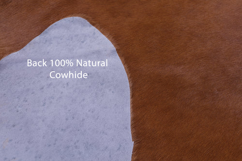 Brown Natural Cowhide Rug - XX-Large 8' 0