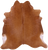 Brown Natural Cowhide Rug - XX-Large 8' 0"H x 7' 6"W