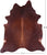 Brown Natural Cowhide Rug - XX-Large 8' 2"H x 7' 1"W