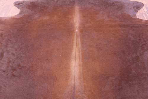 Brown Natural Cowhide Rug - XX-Large 8' 2