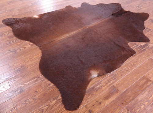 Brown Natural Cowhide Rug - XX-Large 8' 2