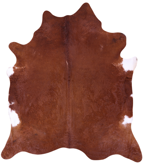Brown Natural Cowhide Rug - XX-Large 8' 7
