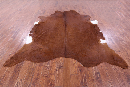 Brown Natural Cowhide Rug - XX-Large 8' 7