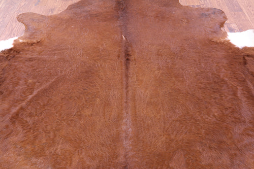 Brown Natural Cowhide Rug - XX-Large 8' 7