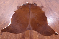 Thumbnail for Brown Natural Cowhide Rug - XX-Large 7' 8