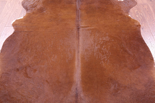 Brown Natural Cowhide Rug - XX-Large 7' 8
