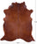 Brown Natural Cowhide Rug - XX-Large 7' 8"H x 6' 5"W