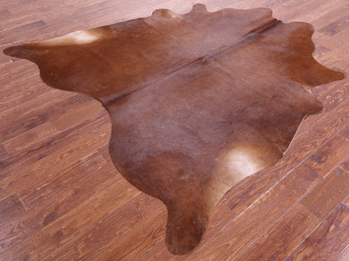 Brown Natural Cowhide Rug - X-Large 7' 5