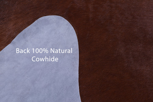 Brown Natural Cowhide Rug - X-Large 7' 5