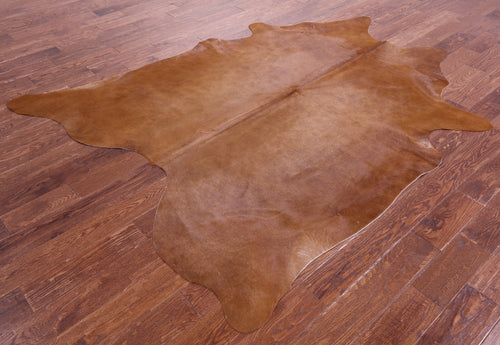 Brown Natural Cowhide Rug - XX-Large 7' 10