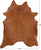 Brown Natural Cowhide Rug - XX-Large 7' 10"H x 6' 2"W