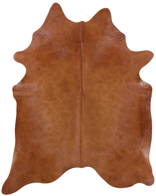 Brown Natural Cowhide Rug - XX-Large 7' 10