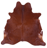 Thumbnail for Brown Natural Cowhide Rug - Large 6' 10