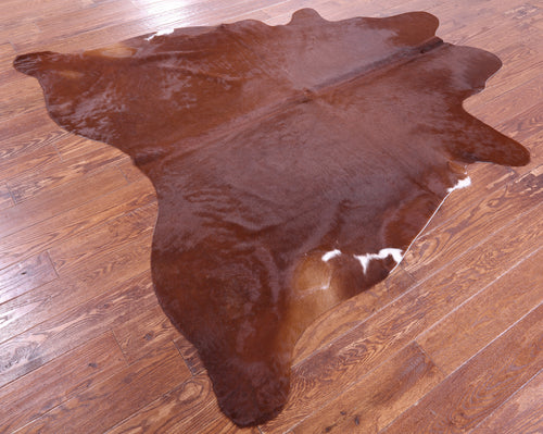 Brown Natural Cowhide Rug - Large 6' 10