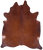 Brown Natural Cowhide Rug - XX-Large 7' 8"H x 6' 7"W