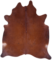 Thumbnail for Brown Natural Cowhide Rug - XX-Large 7' 8