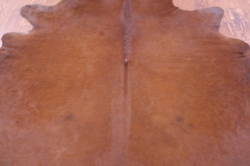 Brown Natural Cowhide Rug - XX-Large 7' 8