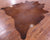 Brown Natural Cowhide Rug - XX-Large 7' 8"H x 6' 7"W