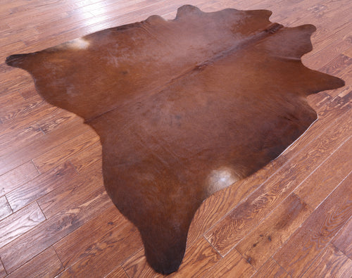 Brown Natural Cowhide Rug - XX-Large 7' 8
