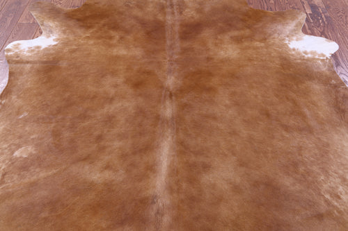 Light Brown Natural Cowhide Rug - XX-Large 7' 9