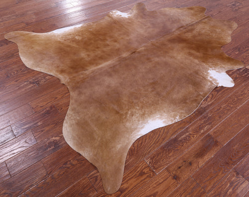 Light Brown Natural Cowhide Rug - XX-Large 7' 9