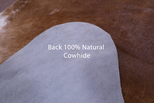 Light Brown Natural Cowhide Rug - XX-Large 7' 9