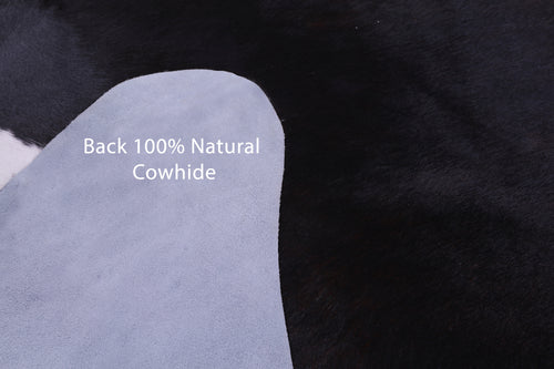 Dark Brown Natural Cowhide Rug - XX-Large 8' 0