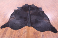 Thumbnail for Black Natural Cowhide Rug - XX-Large 8' 5