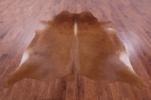 Brown Natural Cowhide Rug - XX-Large 8' 4