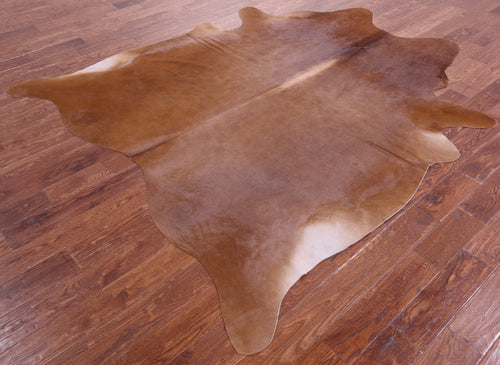 Brown Natural Cowhide Rug - XX-Large 8' 4