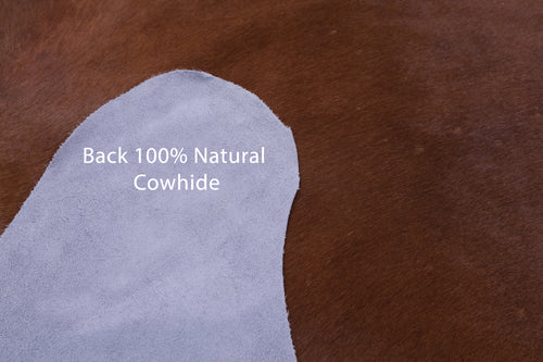 Brown Natural Cowhide Rug - XX-Large 8' 4