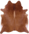 Brown Natural Cowhide Rug - XX-Large 8' 4"H x 7' 0"W