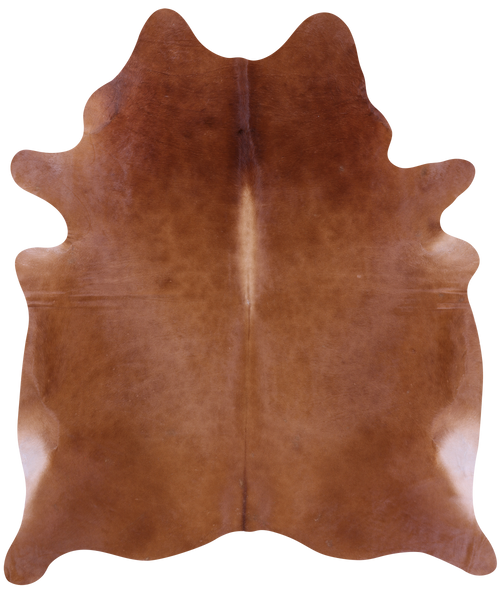 Brown Natural Cowhide Rug - XX-Large 8' 4
