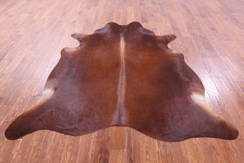 Brown Natural Cowhide Rug - X-Large 7' 3