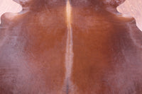 Thumbnail for Brown Natural Cowhide Rug - X-Large 7' 3