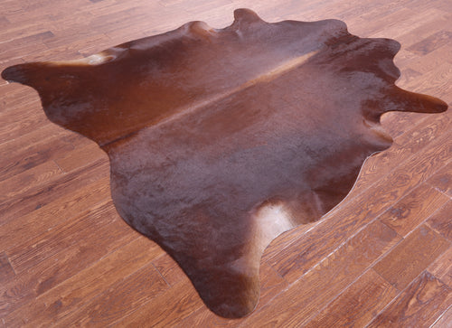 Brown Natural Cowhide Rug - X-Large 7' 3