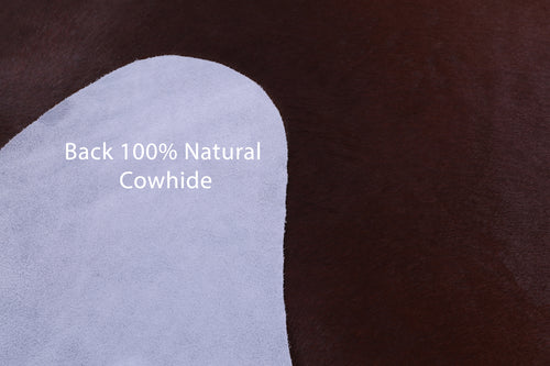 Brown Natural Cowhide Rug - X-Large 7' 3