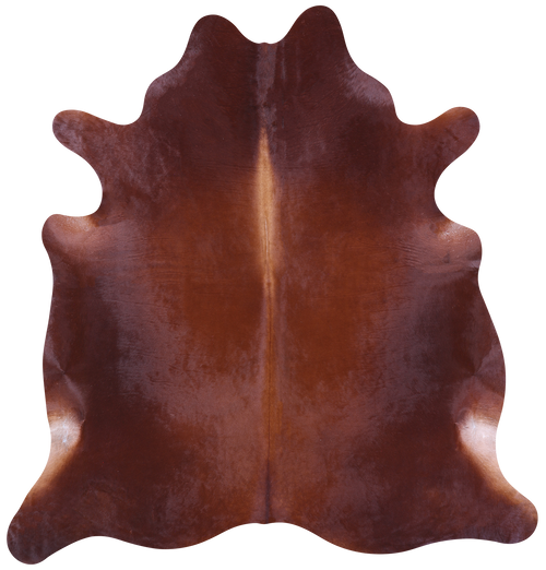 Brown Natural Cowhide Rug - X-Large 7' 3