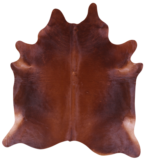 Brown Natural Cowhide Rug - X-Large 7' 5