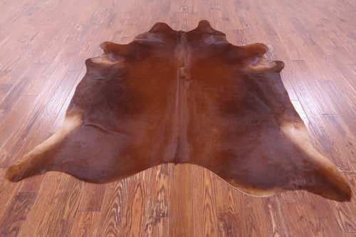 Brown Natural Cowhide Rug - X-Large 7' 5