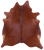 Brown Natural Cowhide Rug - XX-Large 7' 10"H x 6' 9"W