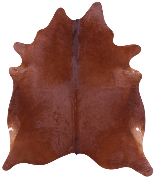Brown Natural Cowhide Rug - XX-Large 7' 10