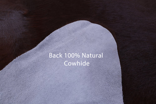 Brown Natural Cowhide Rug - X-Large 7' 5
