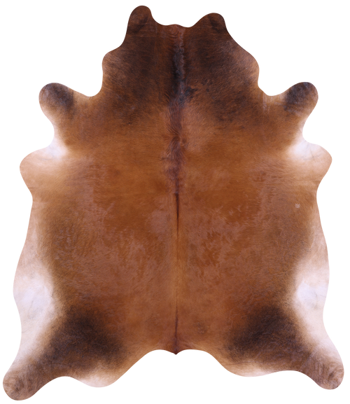 Brown Natural Cowhide Rug - XX-Large 8' 8