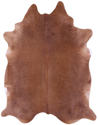 Thumbnail for Brown Natural Cowhide Rug - XX-Large 8' 10