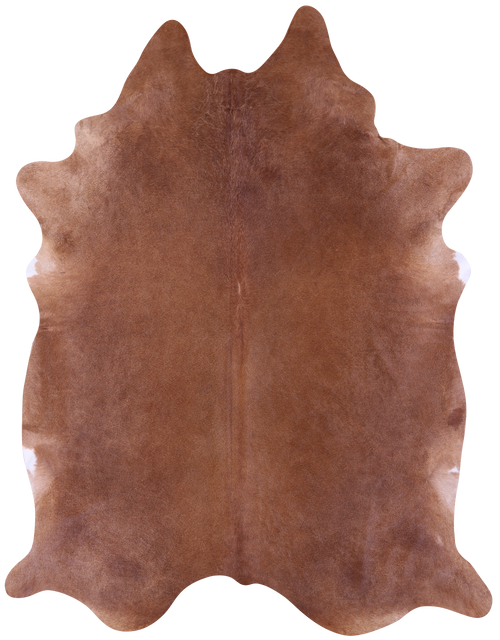 Brown Natural Cowhide Rug - XX-Large 8' 10