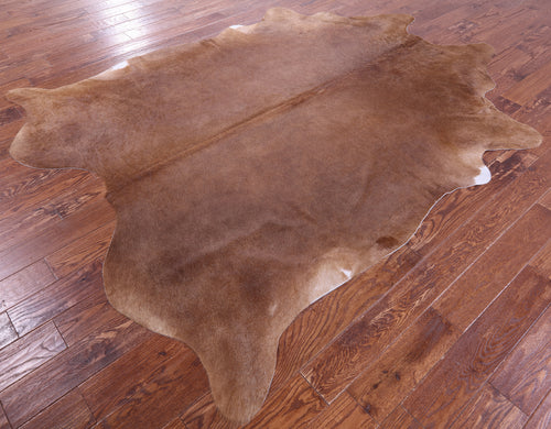 Brown Natural Cowhide Rug - XX-Large 8' 10