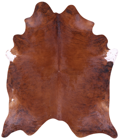 Brindle Natural Brown Cowhide Rug - XX-Large 8' 9