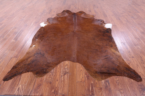Brindle Natural Brown Cowhide Rug - XX-Large 8' 9