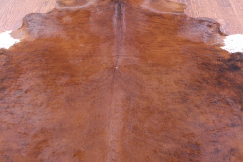 Brindle Natural Brown Cowhide Rug - XX-Large 8' 9